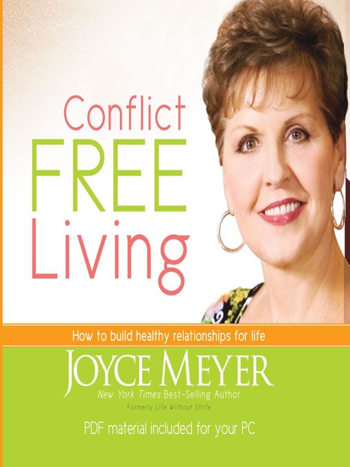 Title details for Conflict Free Living by Joyce Meyer - Wait list